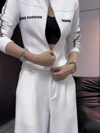 #温柔气质穿搭 #显高显瘦 #高品质套装 #穿搭搭配