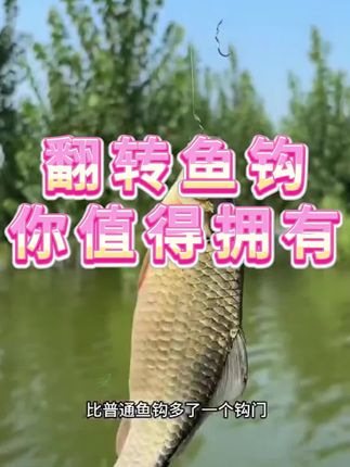 新型自动翻转鱼钩子线双钩绑好防缠绕子线双钩反转不脱钩子线#鱼钩子#线双钩#鱼钩推荐