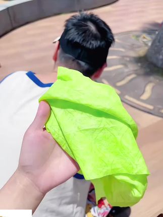 这也太凉快了!德佑这个凉感小毛巾,挂脖子上或者缠手...
