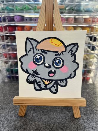 挑战用丙烯马克笔画100个小可爱#丙烯马克笔#绘画#画画过程#儿童画#简笔画