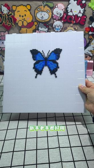 104*104长钉拼豆板,一块好的豆板真的太重要了,不管小图还是大图,都能轻松拿捏#拼豆板 #拼豆大图 #拼豆工具 #拼豆推荐 #好物推荐