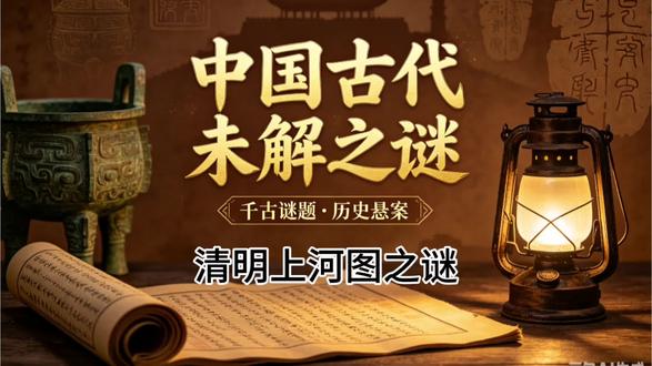 你或许看过《清明上河图》——那座热闹的汴京虹桥,那艘快要撞船的漕船,那群袒胸露背的市井百姓。但你一定没想过,这幅画的名字里,“清明”两个字,竟然藏着跨越四个世纪的惊天谜案。#清明上河图#历史故事#未解之谜