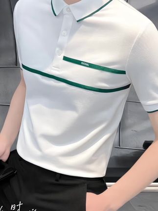 #简约大气 #夏季穿搭 #休闲百搭 #polo衫 #男士短袖