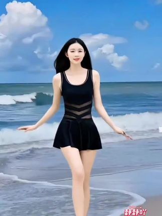 #泳衣 #温泉泳衣 #连体泳衣 #保守连体泳衣@DOU+小助手
