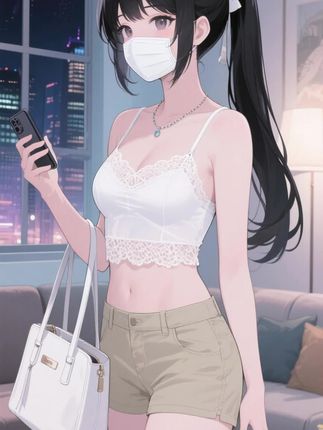 法式甜美网纱吊带连衣裙2025夏季新款荷叶边卷边高级纯欲宽松短裙