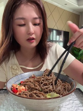 粗粮荞麦龙须面#龙须面#荞麦龙须面#荞麦面条 粗粮膳食纤维丰富#粗粮
