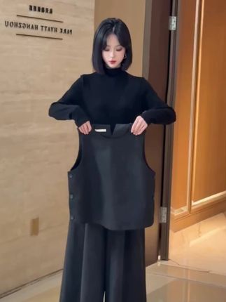 #时尚三件套#高级感穿搭 #气质穿搭 #早秋穿搭 #品质女装