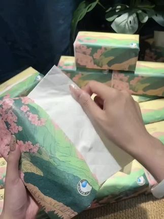 七芸拾花集巨无霸超大加厚抽纸大包家用柔韧亲肤干湿两用抽纸整箱