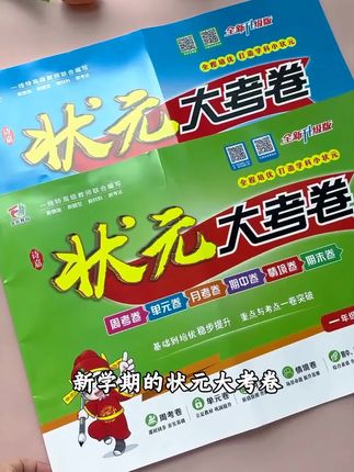 这是一套能按周测试的同步加强卷,它就是2025全新升级版状元大考卷,一周一考,总结每节课知识点,夯实基础。#状元大考卷 #一课一练同步练习 #课外作业