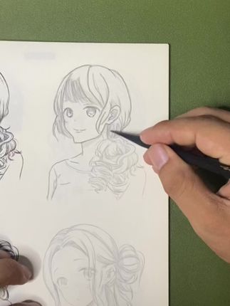 哇咕老师推荐必属精品!闲着没事的时候可以描摹一下,这些描摹花粉玩确实是挺不错的。 #动漫人物绘画 #动漫手绘 #手绘过程 #手绘 #手绘教程