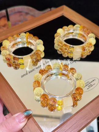【小金库】#天然水晶手串#手串搭配 #精致女人必备 #谁戴谁好看 #吸引力法则