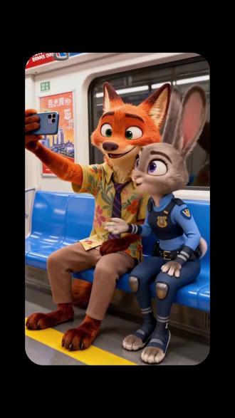 爆肝24H🔥复刻疯狂动物城丨声画同步测试 #小云雀AI #小云雀seedance #小云雀音画直出 #疯狂动物城 #朱迪