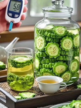 《桑叶双瓜茶:自然的健康馈赠》喝过的都夸好!它乃大自然的养生妙品。它以桑叶、冬瓜干、苦瓜干精心配比而成。热水入壶,茶香四溢,轻嗅,芬芳交织。浅尝,桑叶淡雅、冬瓜清甜、苦瓜清苦交融,滋味独特。