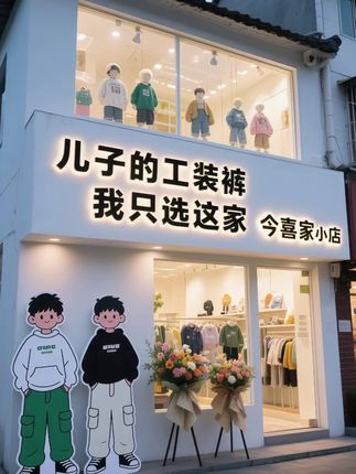 #谁穿谁好看 #潮童必备 #百搭裤子 #男童裤子 #工装裤