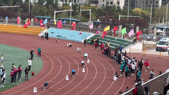 #新泰市运会 男子接力记录