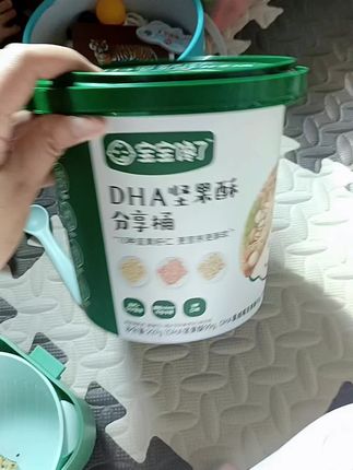 Bổ sung DHA bánh các loại hạt, bé 1 tuổi mấy trở lên có thể ăn#坚果酥 #宝宝零食推荐