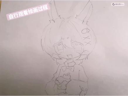 鹅鹅鹅,给兔仙无偿画死我了#画世界 绘画