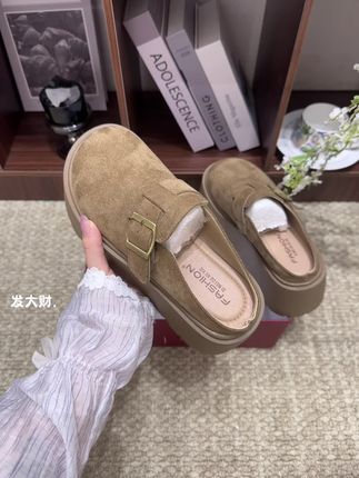 拜托啦!好朋友送我36码!谢谢!#软底软面穿上超舒服 #脚胖脚宽也能穿 #勃肯鞋 #秋冬穿搭