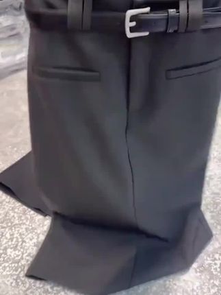 时尚西装裙半身裙秋季2025新款百搭包臀裙中长显瘦开叉一步半身裙#西装半身裙#百搭半身裙#开叉一步裙#中长款半身裙#显瘦穿搭