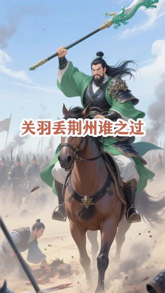 关羽丢荆州谁之过? #关羽荆州怎么丢的 #历史故事 #三国演义 #民间传说 #故事会