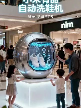 在为刷鞋崩溃?沾泥的运动鞋、泛黄的小白鞋、藏污纳垢的鞋缝,蹲地刷到腰酸背痛还洗不干净😫 小米有品自动洗鞋机来救场,堪称懒人清洁神助攻! 不用手刷、无需浸泡,一键启动即开启清洁魔法。360°立体水流如无数小手,劲攻鞋底泥块、鞋面黄渍,连鞋缝死角灰尘都清得干干净净。洗完自动脱水,几分钟就有干爽鞋子,连晾鞋步骤都省了💦 从此告别蹲地刷鞋的狼狈,省出时间追剧、补觉或约朋友——解放双手的快乐真会上瘾!这用过就离不开的宝藏家电,赶紧锁死这份便捷🔒 #好物推荐 #小米有品 #懒人洗鞋#洗鞋机 #好物推荐🔥