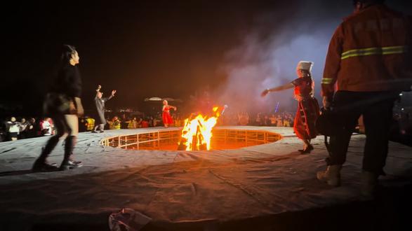 第三届海潮镇乡村文化旅游节,篝火晚会现场等你来哦