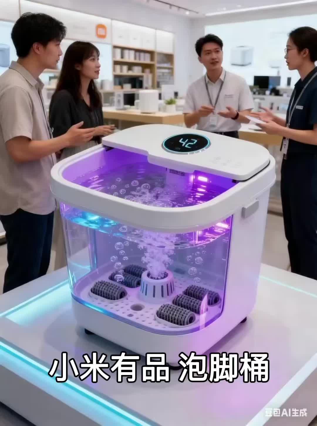 宝子们快看!发现一款超牛的足浴器!恒温速热,热水随开随有,再也不用反复调温!自动按摩模式,精准揉捏脚底穴位,下班泡一泡,浑身疲惫全跑光~还有智能熏蒸功能,温暖持续包裹双脚,体验感拉满!养生党、打工人闭眼冲,泡脚幸福感直接拉满!#泡脚桶 #智能泡脚桶 #养生足浴盆 #浴足养生 #自动按摩泡脚桶