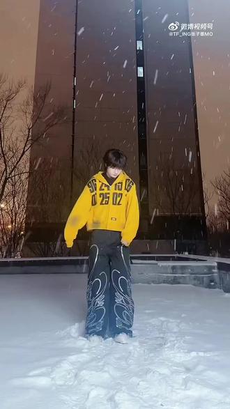 《初雪》
注:墨墨大王好宠粉!
#雪 #冬季 #初雪