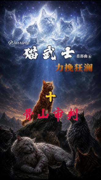 《猫武士·力挽狂澜》虎星命令石毛亲手杀死灰条的孩子,石毛说不 火星、灰条、乌爪潜入虎族营地,躲在阴影里目睹了一切。虎星把灰条的两个孩子推到石毛面前,命令他"净化血统"。全场死寂。石毛低下头,平静说出那个字——然后黑脚扑上来,当着所有人的面将他撕碎。灰条的哭声闷在喉咙里,发不出任何声音。#猫武士 #力挽狂澜 #石毛 #虎星 #猫武士解说