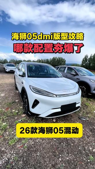 海狮05版型攻略 海狮05dmi哪款配着最值得选?哪款配置?夯爆了,一条视频够了。#沈阳比亚迪硕哥 #海狮05dmi #金牌传播官