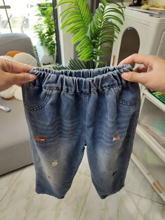 #秋冬穿搭#童装#牛仔裤#潮童穿搭