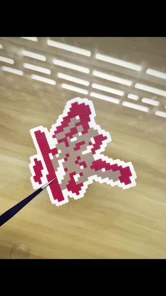 鸿蒙生两仪 恨为爱之极#拼豆 #爱恨交织