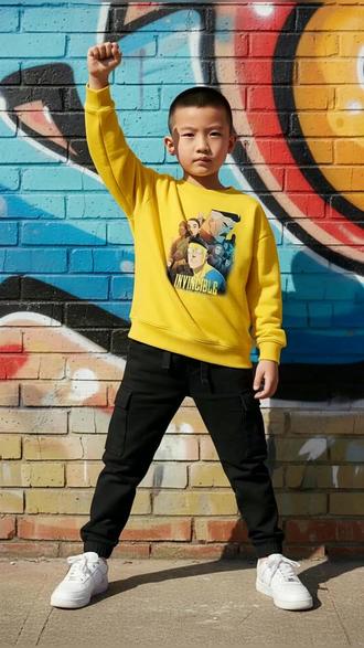 秋冬新潮卫衣,孩子穿上就是少侠!免费退货无忧购 孩子喜欢动漫人物?这款加绒外套让娃穿上超有范!运费险可退换哦~#冬季必备 #加绒保暖 #儿童加绒卫衣 #童装卫衣 #无敌少侠