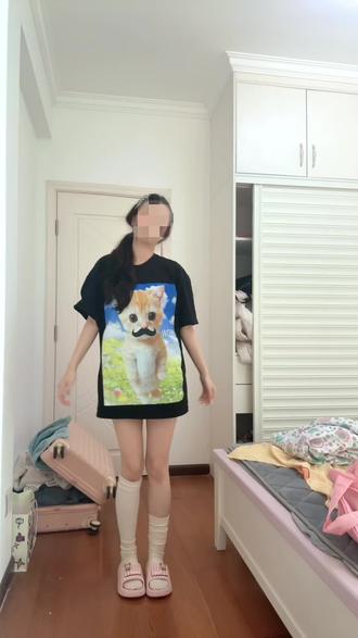 都来支持小猫短袖😍#meme猫 #尔尔