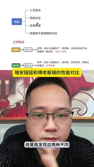 瑞安妞妞和傅老板两种不同工艺的锅有什么区别?适合什么人用?铁锅和不锈钢锅哪个更好?#知识分享 #不锈钢锅#瑞安妞妞 #传家锅 #铁锅