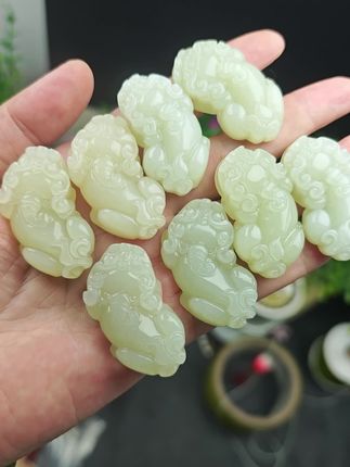 和田玉富贵如意貔貅 #和田玉 #源头好货