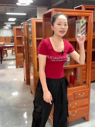 红木酒柜来啦#红木家具 浅色系不挑风格#书柜 一柜多用可以选择#酒柜 源头工厂福利多多