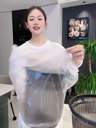 加大容量轻奢风垃圾桶!颜值高结实又耐用,关键才这价抓紧拍#垃圾桶 #结实耐用 #超便宜超划算 #居家好物 #大号垃圾桶