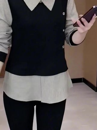 #假两件衬衫 #谁穿谁好看系列 #洋气减龄