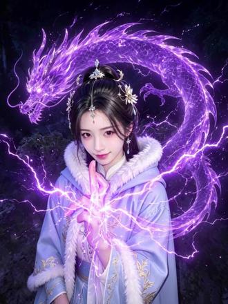 月鳞绮纪东极紫电施法手势ai指令教程来了!! #月鳞绮纪 #豆包ai #东极紫电 #豆包出大片有两把刷子 #李慕婉