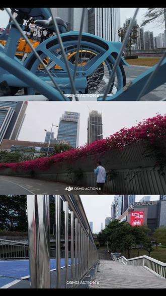 Action6如何拍出质感大片 #action6 #大疆 #运动相机