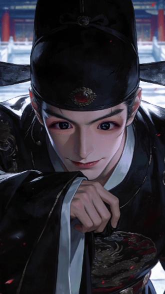 这眼神看着就很狡诈#奸臣#对眼挑战