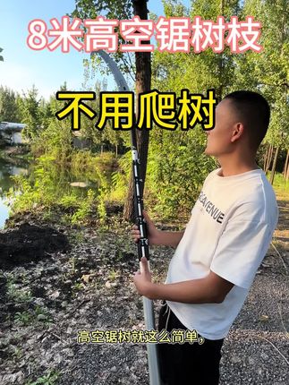 高空锯树修树,不用像猴子那样爬树