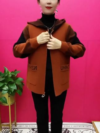 秋季新款双面绒外套#传统服饰 #时尚洋气百搭 #时尚妈妈装 @抖音小助手 @抖加上热门