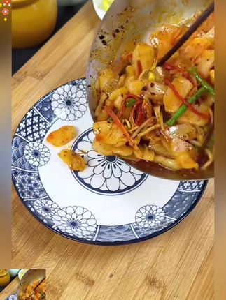 陕西特产宝鸡岐山面皮呱呱手撕面筋凉皮凉拌真空袋装小吃z #凉拌菜 #擀面皮 #美食教程 #美食推荐官 #面食