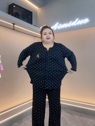 #睡衣家居服 #120到220斤可穿大码女装 #面料柔软舒适