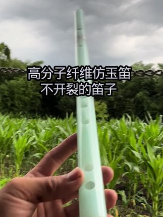 这不是水管笛,这是高分子纤维合成材质仿玉专业演奏笛,不开裂防摔防砸,颜值怎么样