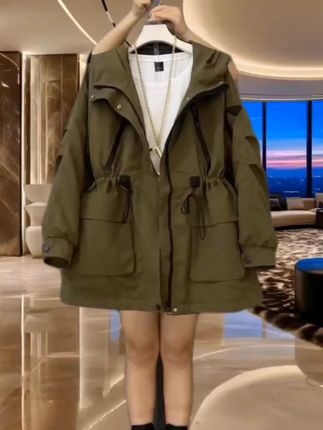新款大码时尚外套#胖妹妹时尚大码女装穿衣搭配 #减龄显瘦穿搭 #外套穿搭 #穿出自信穿出美丽 #藏肉显瘦穿搭