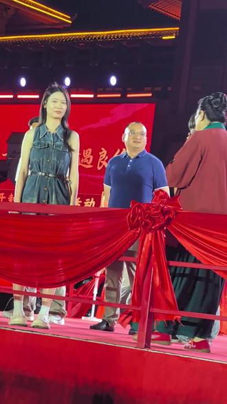 开封王婆相亲交友 云梦楚王天下大舞台#吃喝玩乐分享计划#活动现场直拍