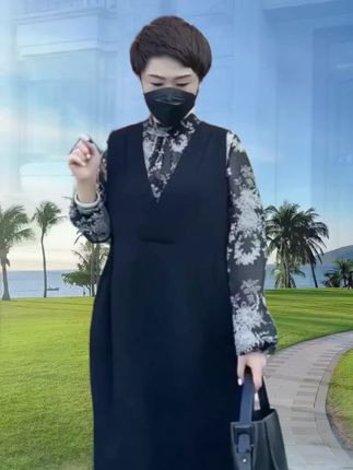 #时尚马甲#宽松休闲#洋气减龄